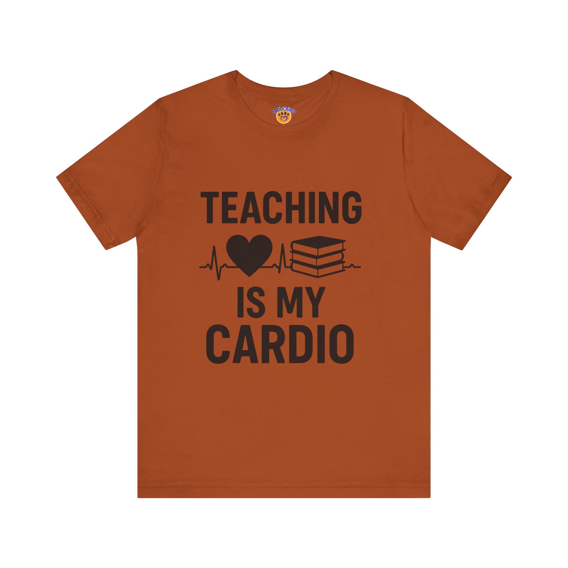 Teaching Heartbeat T-Shirt | Perfect Gift for Teachers | Fun Classroom Wear | Teacher Appreciation Day | Back to School - Toddcraft