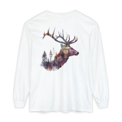 Unisex Garment-dyed Long Sleeve T-Shirt