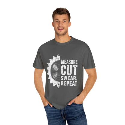 Unisex garment-dyed t-shirt by Comfort Colors 1717 in a relaxed fit, featuring soft-washed, durable fabric.
