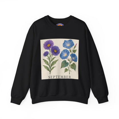 Personalized Crewneck Sweatshirt with Initials - Custom Unisex Pullover