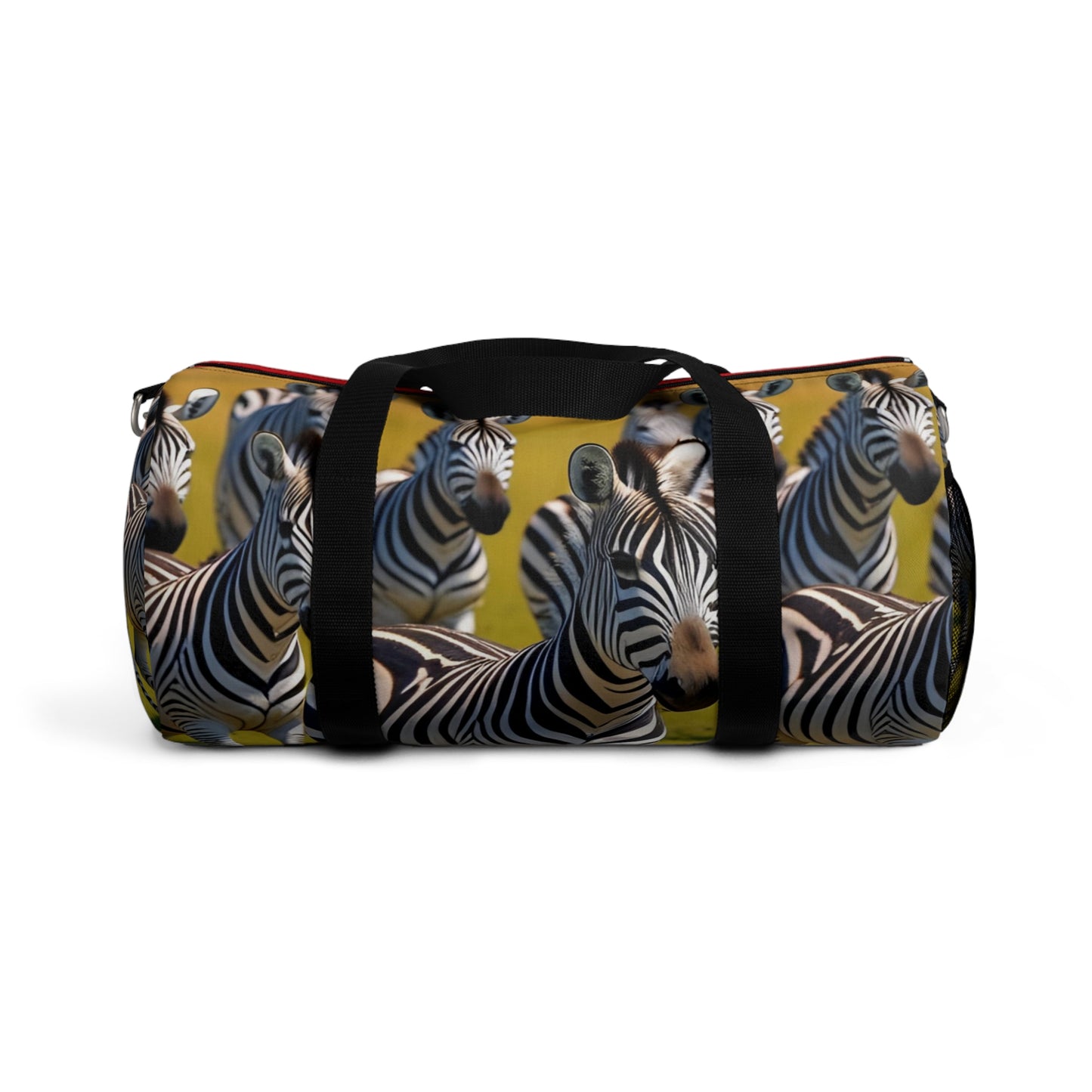 Zebra Print Duffel Bag | Travel Tote for Gym, Weekend Getaways, or Sports Events