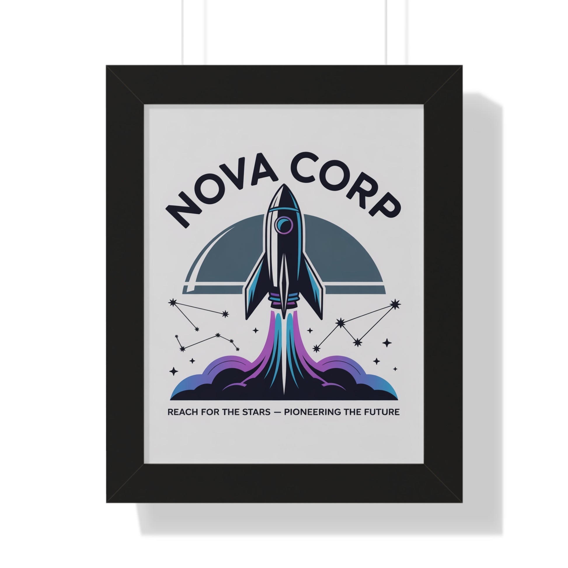 Retro Space Exploration Poster, Wall Art, Home Decor, Gift for Dreamers, Kids Room, Office Decor, Space Theme - Toddcraft