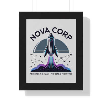 Retro Space Exploration Poster, Wall Art, Home Decor, Gift for Dreamers, Kids Room, Office Decor, Space Theme - Toddcraft