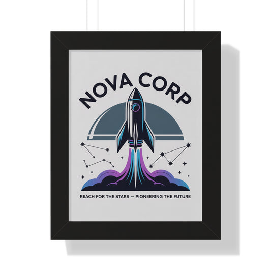 Retro Space Exploration Poster, Wall Art, Home Decor, Gift for Dreamers, Kids Room, Office Decor, Space Theme - Toddcraft