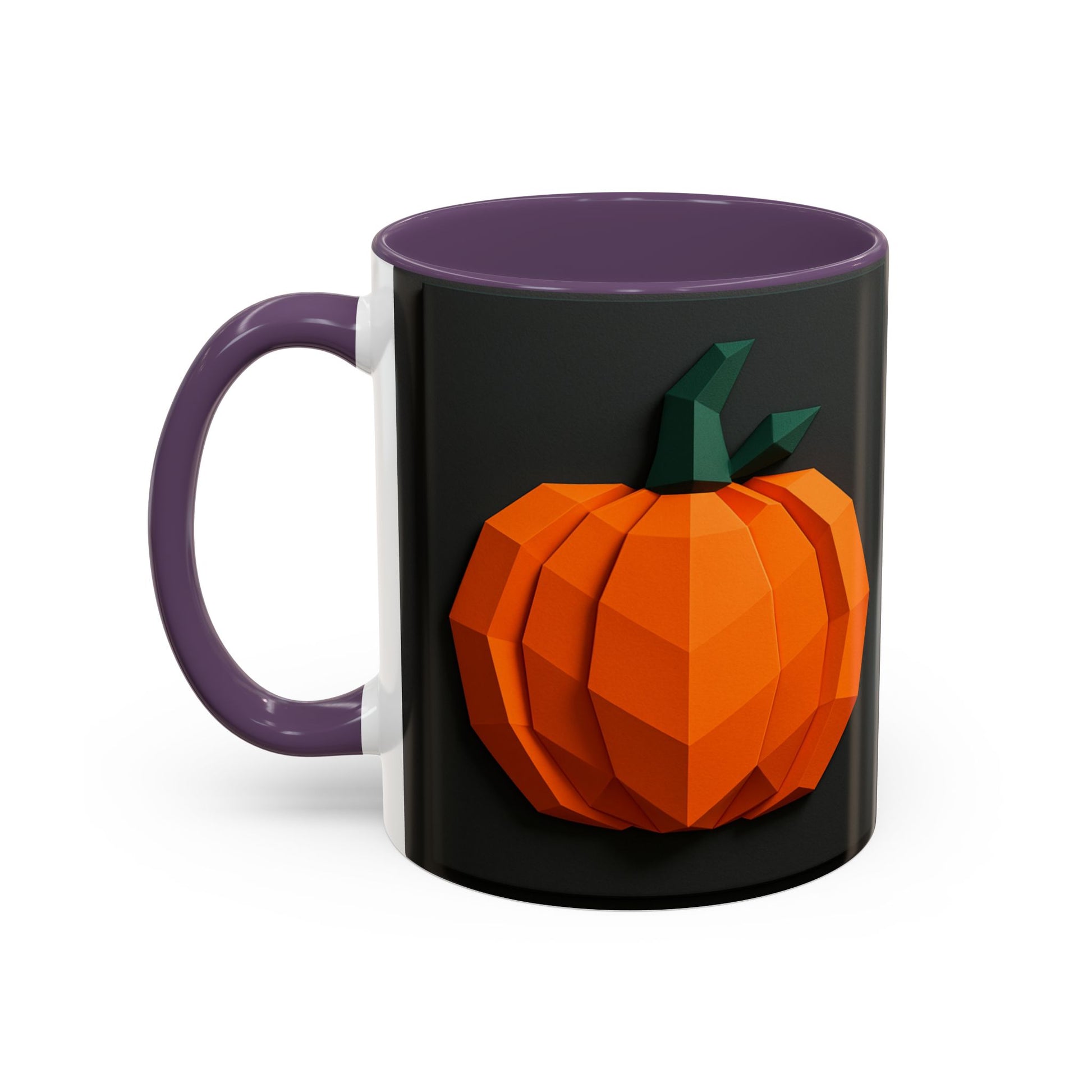 Accent Coffee Mug (11, 15oz) Pumpkins Halloween festival - Toddcraft