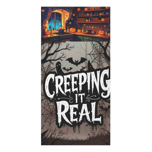 Halloween-Themed Towel, Creeping It Real, Spooky Decor, Bathroom Accents, Fall Celebrate Festivities, Cozy Home