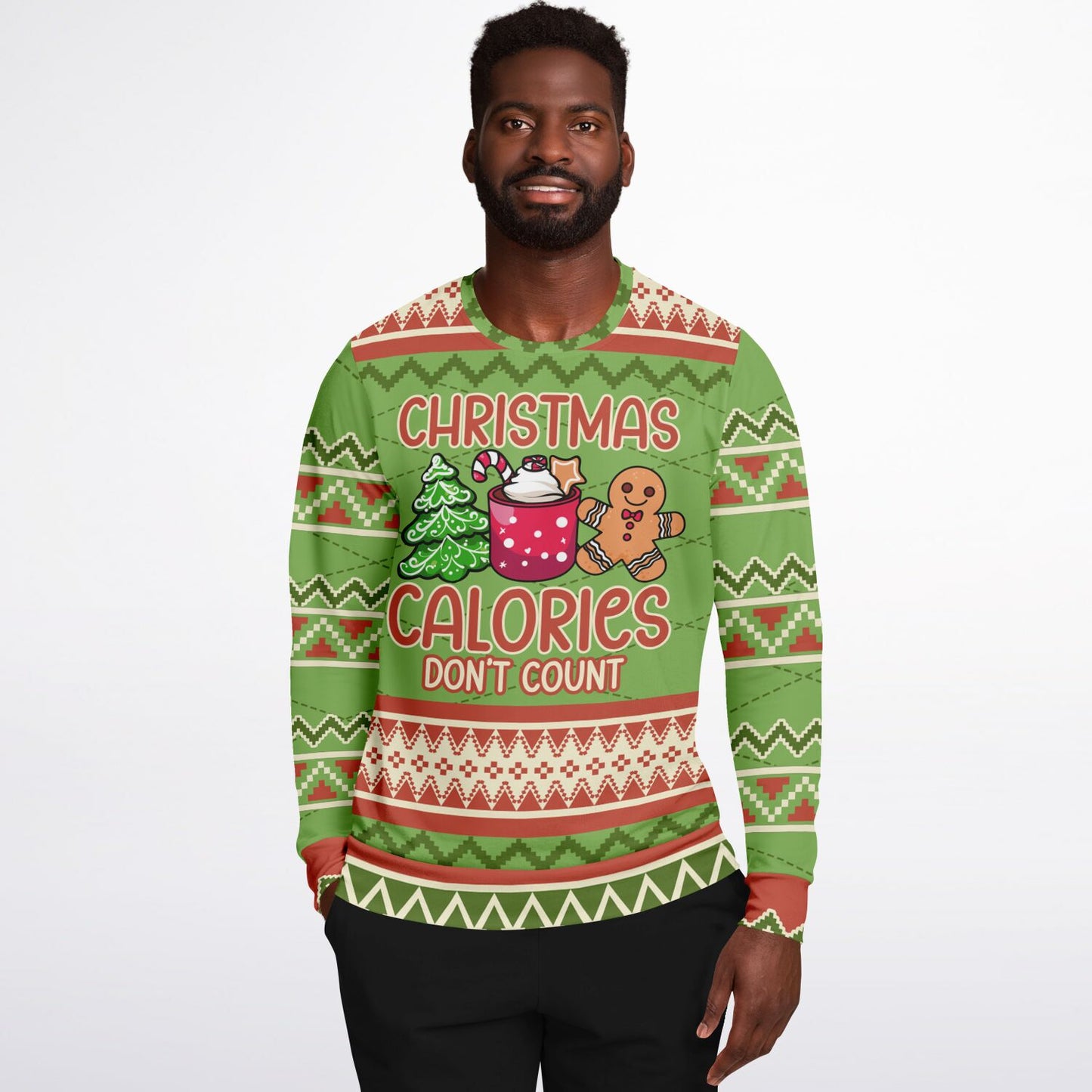 Christmas Calories Don’t Count Sweatshirt - Toddcraft