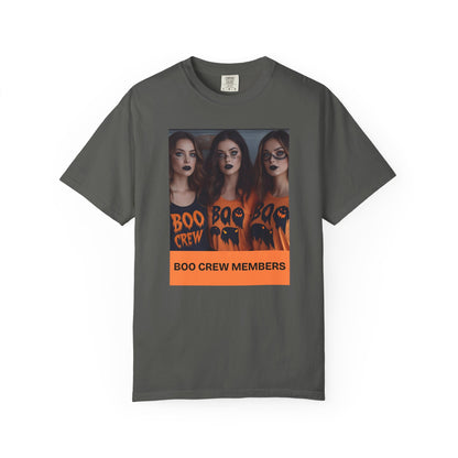 Boo Crew T-Shirt, Halloween Costume, Unisex Tee, Fall Fashion, Spooky Party Apparel, Gift for Halloween Lovers - Toddcraft
