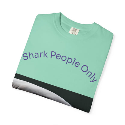 Shark People Only T-Shirt — Graphic Ocean Shark Tee