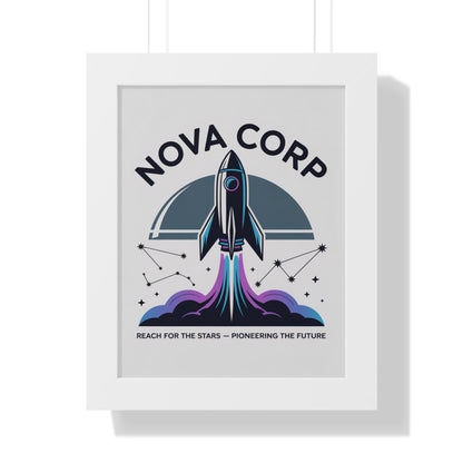 Retro Space Exploration Poster, Wall Art, Home Decor, Gift for Dreamers, Kids Room, Office Decor, Space Theme - Toddcraft