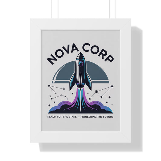 Retro Space Exploration Poster, Wall Art, Home Decor, Gift for Dreamers, Kids Room, Office Decor, Space Theme - Toddcraft