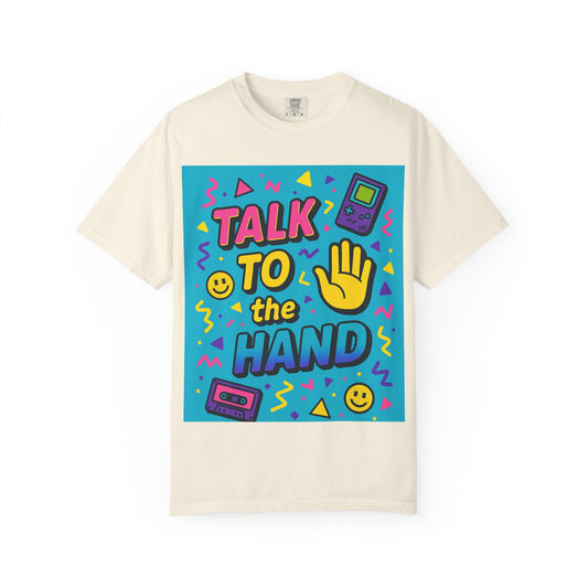 Retro Graphic T-Shirt, Fun 90s Nostalgia Tee, Unisex Casual Wear, Gift for Friends, Vibrant Streetwear, Summer Party Outfit