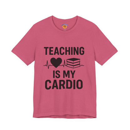 Teaching Heartbeat T-Shirt | Perfect Gift for Teachers | Fun Classroom Wear | Teacher Appreciation Day | Back to School - Toddcraft