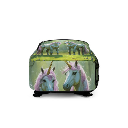 Whimsical Unicorn Backpack - Perfect for Schools, Travel, Gifts, Kids, Back to School - Toddcraft
