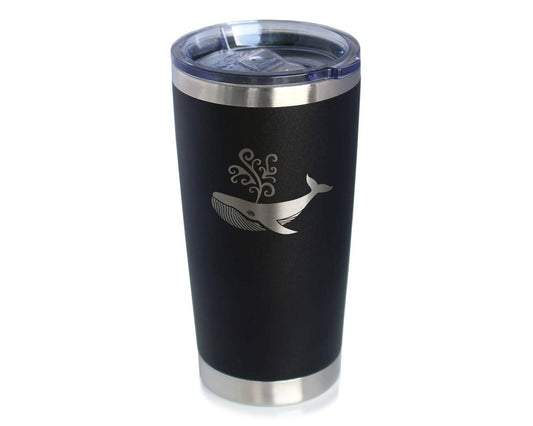 Whale Insulated Travel Tumbler - Ocean Beach Gifts and Decor