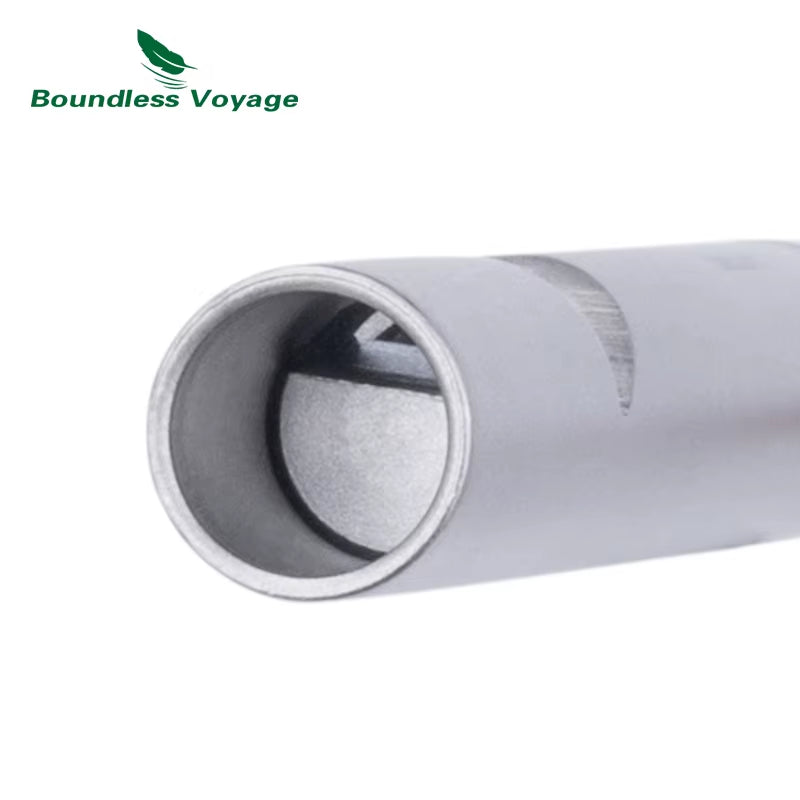 Titanium Emergency Whistle Camping Signal Whistle Hiking Coaches Training Sports Keychain Whistle Ti9014O