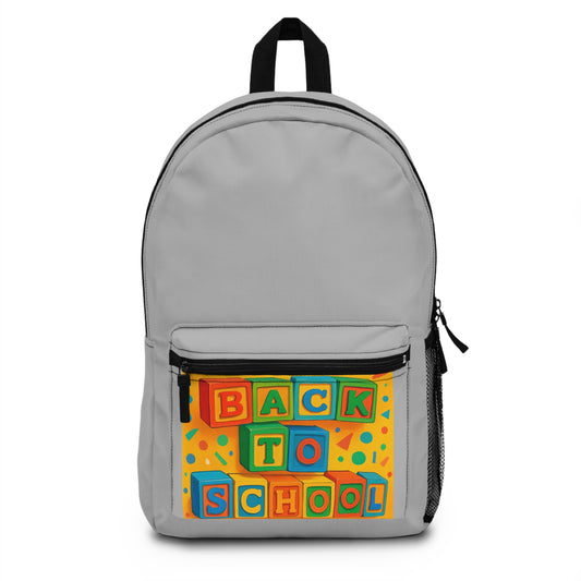 Back to School Backpack, Kids' School Bag, Educational Gift, Fun and Colorful Backpack, Children's Accessory, Back to School Supplies - Toddcraft