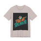 Unisex Jersey Short Sleeve Tee with "Treat Dealer" graphic, soft cotton, crew neck design.