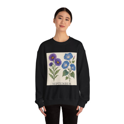 Personalized Crewneck Sweatshirt with Initials - Custom Unisex Pullover