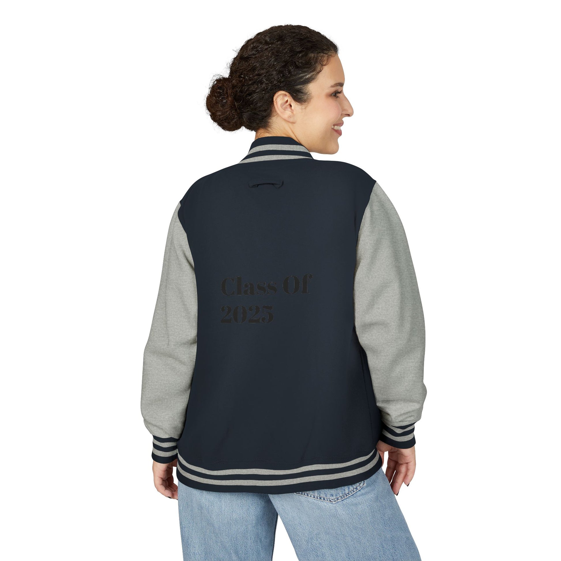 2025 Class Of Unisex Heavyweight Letterman Jacket, Graduation Gift, School Spirit Wear, Personalized Varsity Jacket, Cozy Trendy Outerwear - Toddcraft