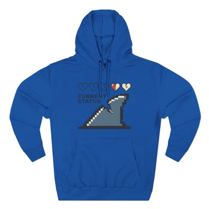 Hoodie — Pixel Wave "Current Status" Gamer Hoodie