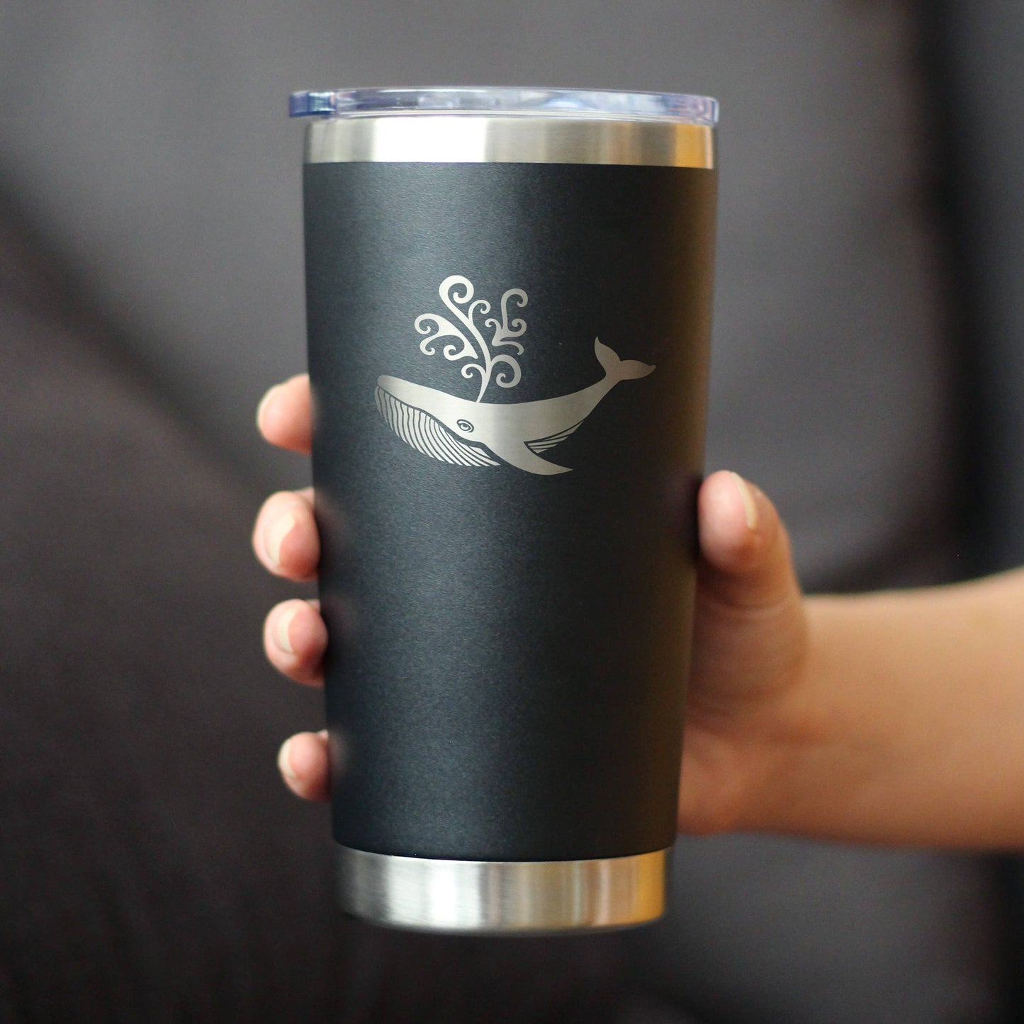 Whale Insulated Travel Tumbler - Ocean Beach Gifts and Decor
