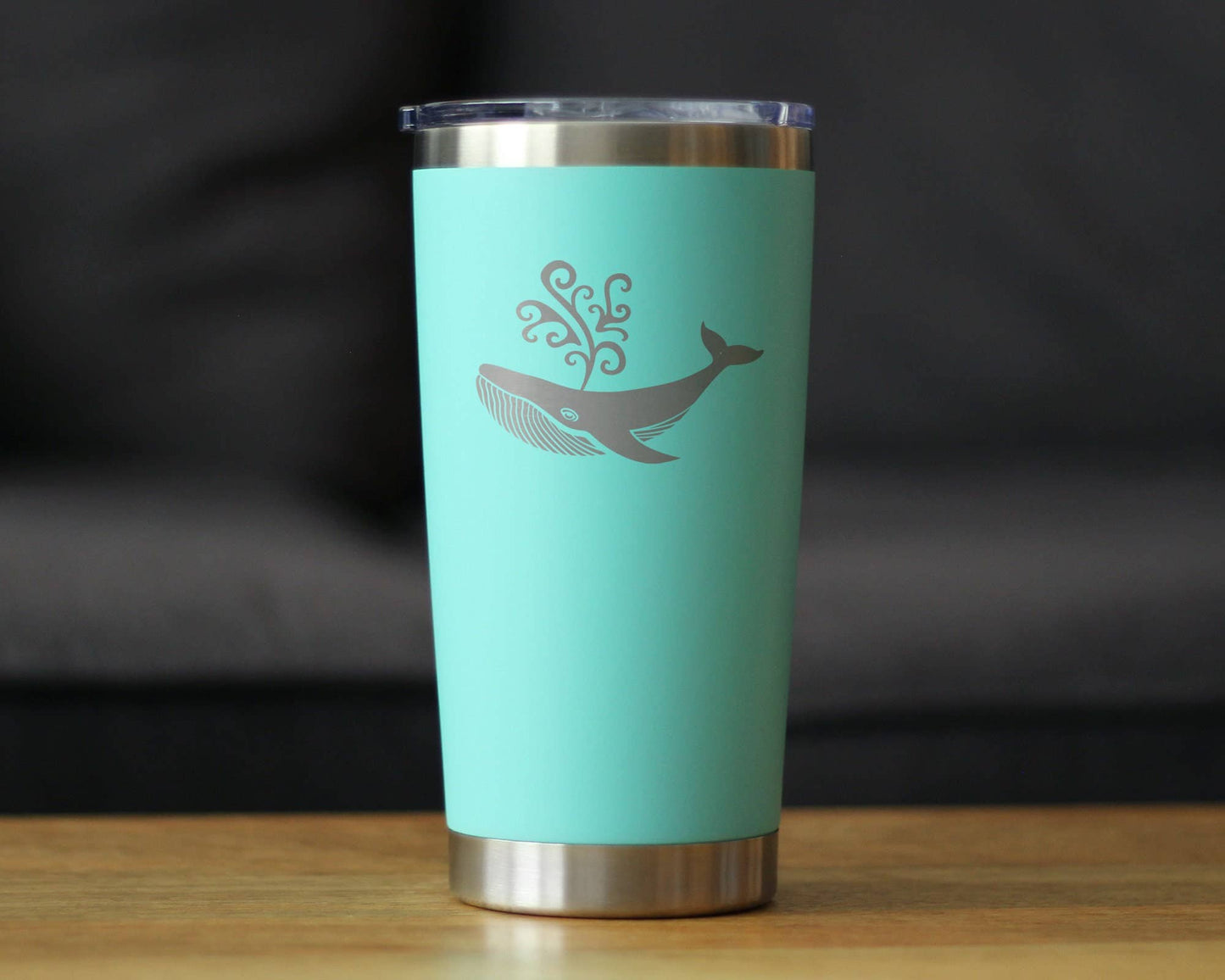 Whale Insulated Travel Tumbler - Ocean Beach Gifts and Decor
