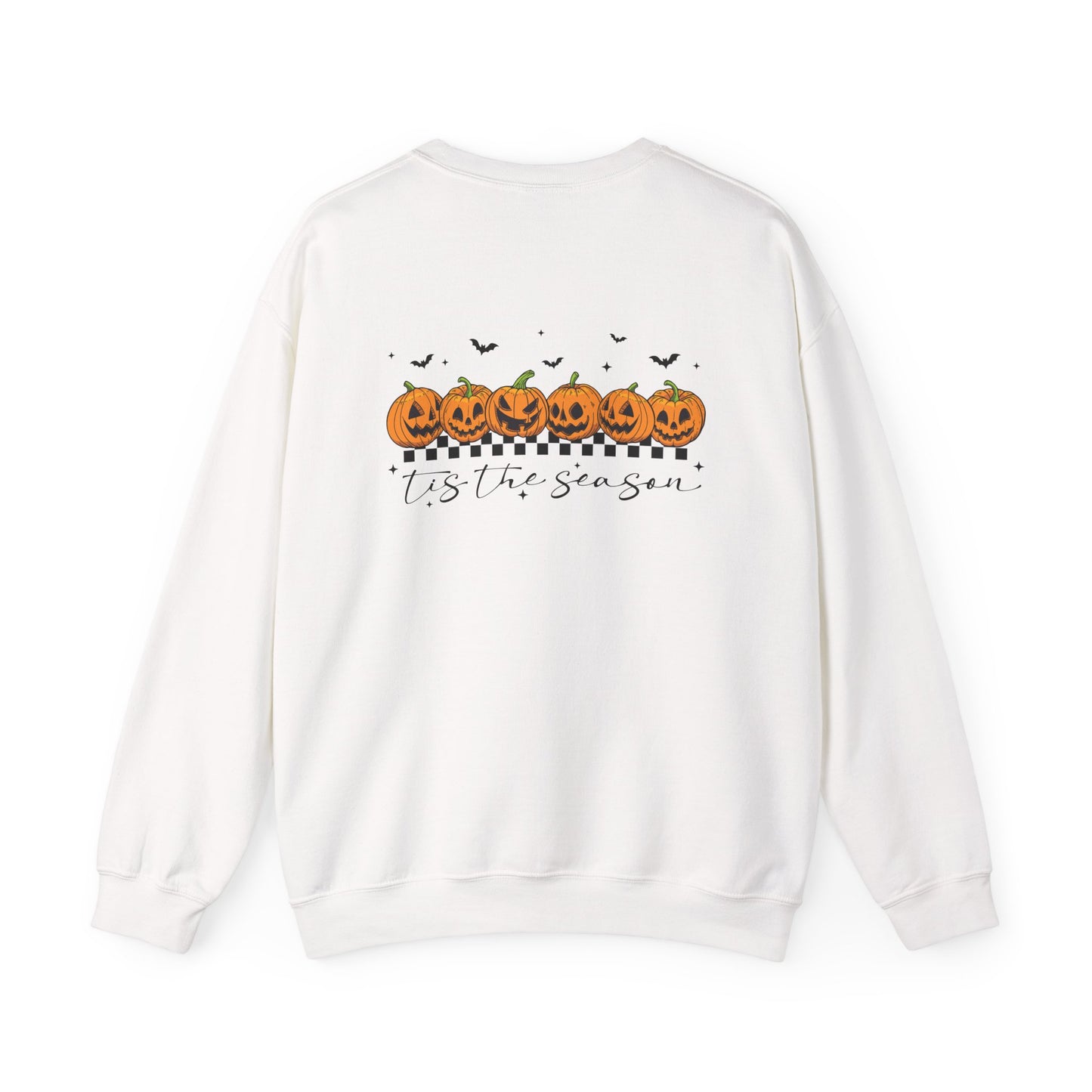 Halloween Pumpkin Crewneck Sweatshirt, Cozy Fall Sweatshirt, Unisex Halloween Apparel, Pumpkin Lover Gift, Spooky Season Clothing - Toddcraft