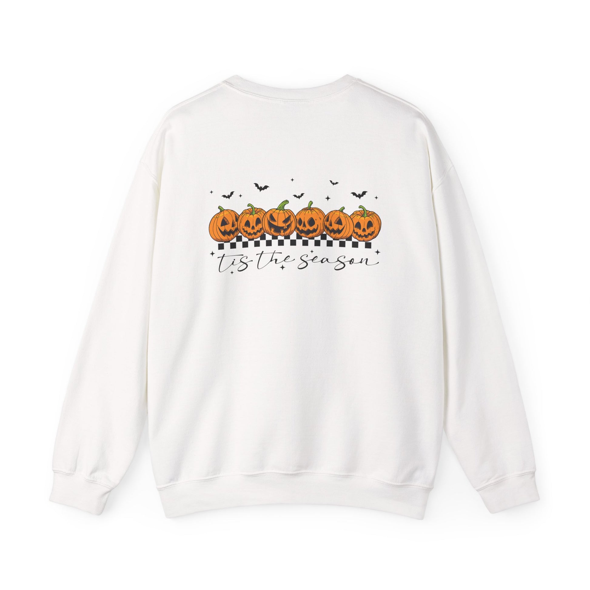 Halloween Pumpkin Crewneck Sweatshirt, Cozy Fall Sweatshirt, Unisex Halloween Apparel, Pumpkin Lover Gift, Spooky Season Clothing - Toddcraft