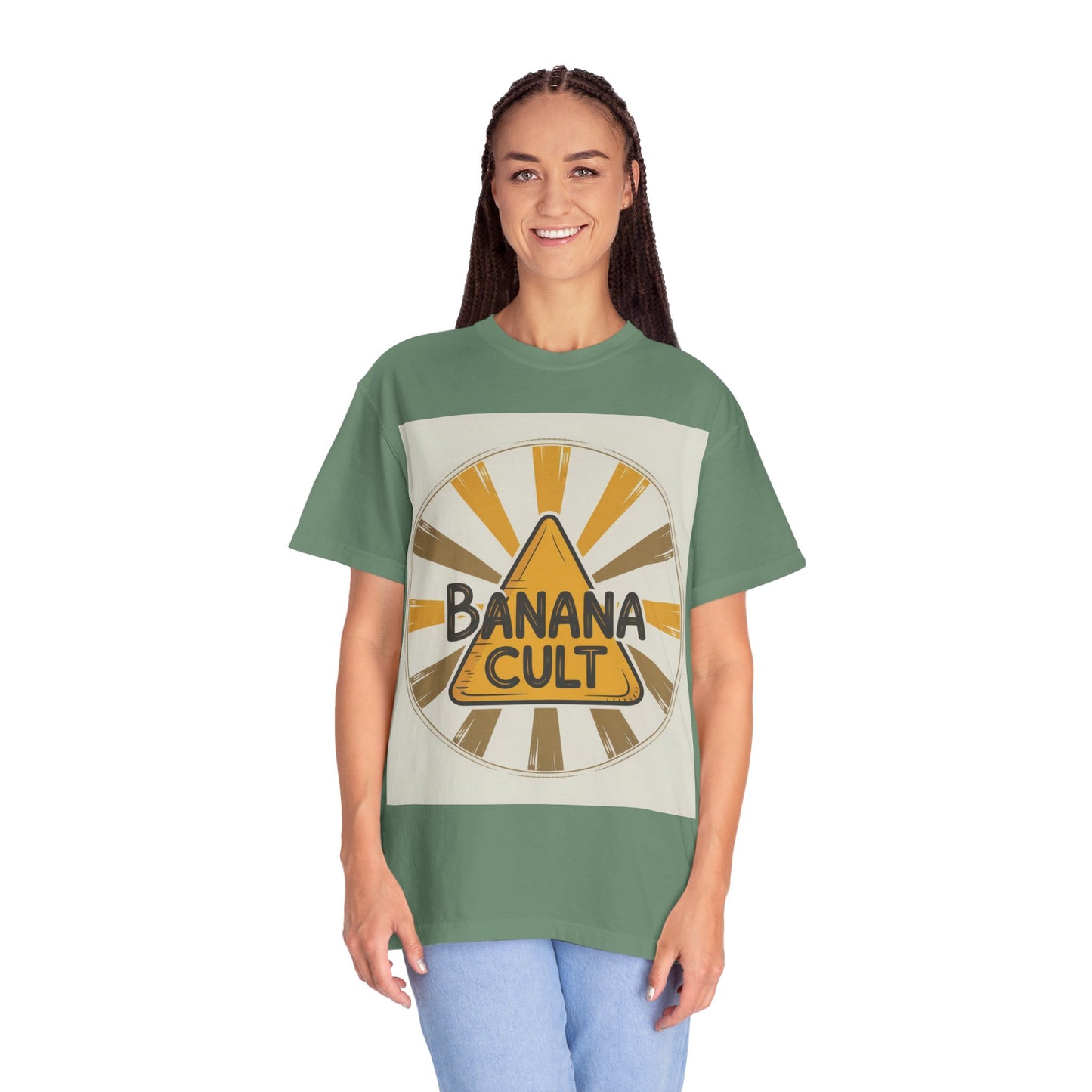 Banana Cult Unisex Garment-Dyed T-Shirt | Trendy Graphic Tee for Banana Lovers, Fun Gift, Casual Wear, Summer Fashion, Unique Style - Toddcraft