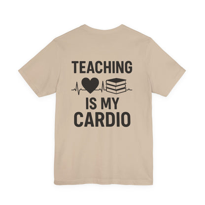 Teaching Heartbeat T-Shirt | Perfect Gift for Teachers | Fun Classroom Wear | Teacher Appreciation Day | Back to School - Toddcraft
