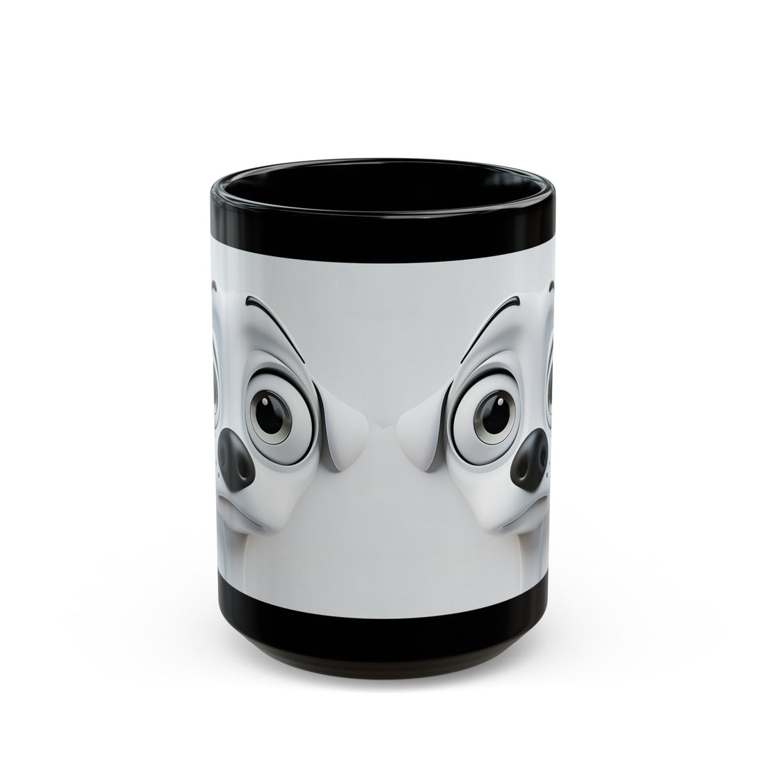 Sarcastic Dog Face 3D Mug