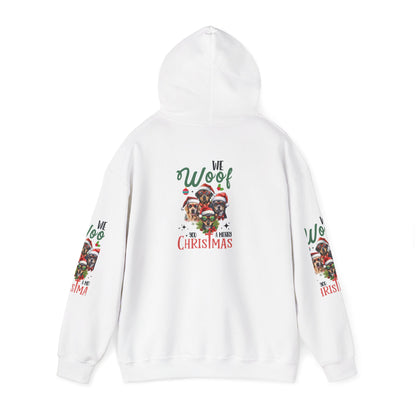 Christmas Dog Lovers Hoodie, Holiday Sweatshirt, Cute Pet Gift, Cozy Winter Apparel, Funny Xmas Sweatshirt, Warm Dog Mom Gift