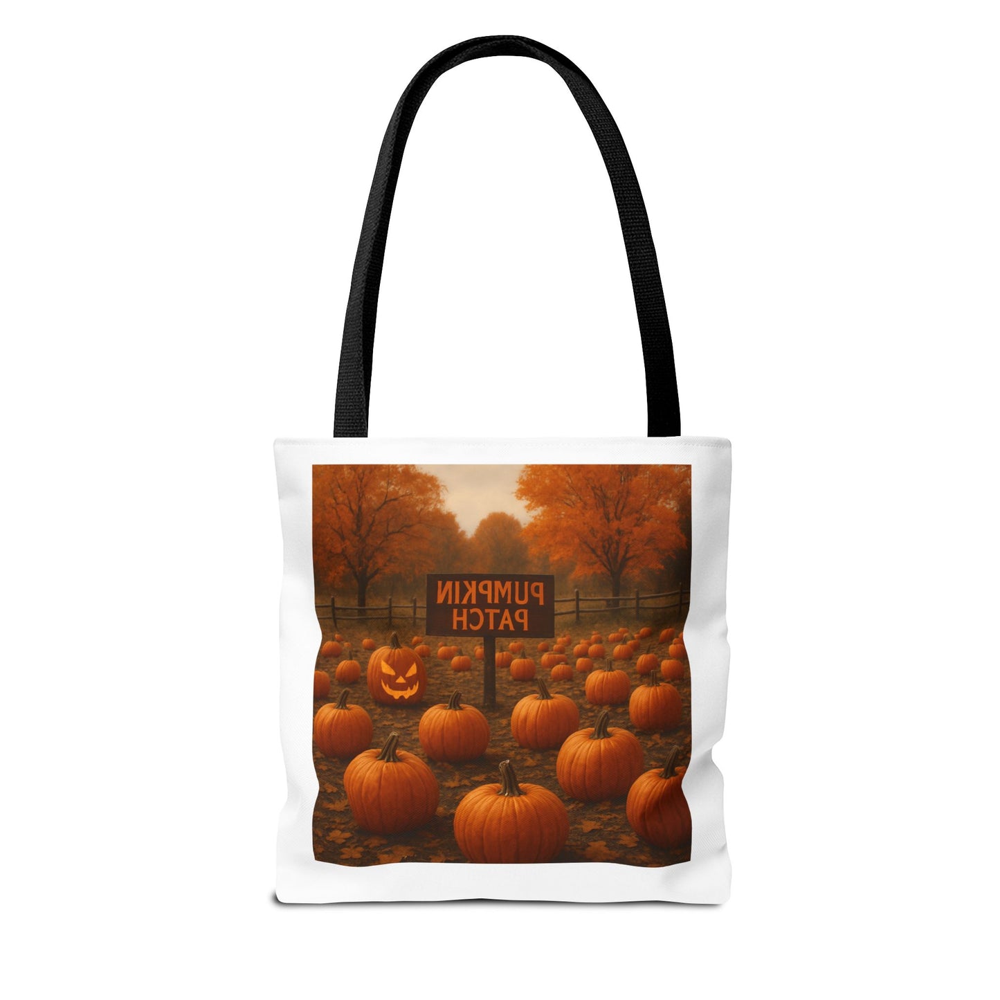 Autumn Pumpkin Patch Tote Bag, Fall Harvest Shopping Bag, Halloween Decor, Seasonal Gift for Pumpkin Lovers, Festival Tote - Toddcraft