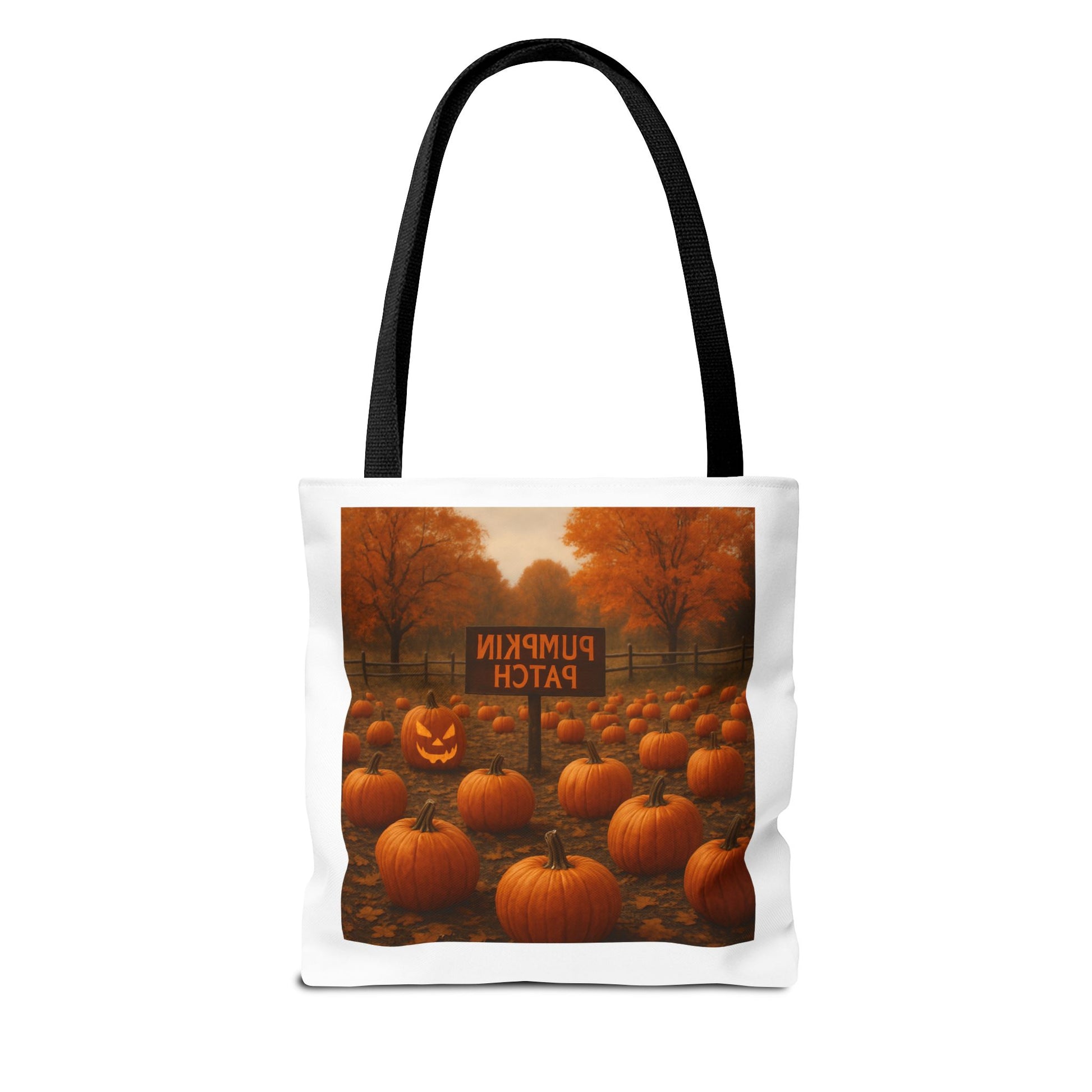 Autumn Pumpkin Patch Tote Bag, Fall Harvest Shopping Bag, Halloween Decor, Seasonal Gift for Pumpkin Lovers, Festival Tote - Toddcraft