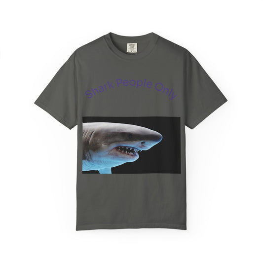 Shark People Only T-Shirt — Graphic Ocean Shark Tee