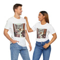 Unisex jersey tee with funny dog quote 