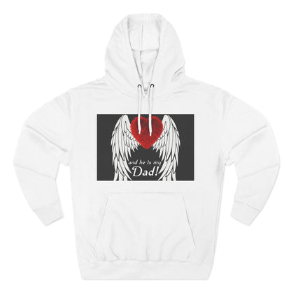 Heartfelt Dad Memorial Hoodie, Comfort Wear, Grief Support, Dad Tribute, Gift for Father's Day, Sympathy Gift