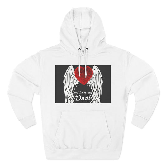Heartfelt Dad Memorial Hoodie, Comfort Wear, Grief Support, Dad Tribute, Gift for Father's Day, Sympathy Gift
