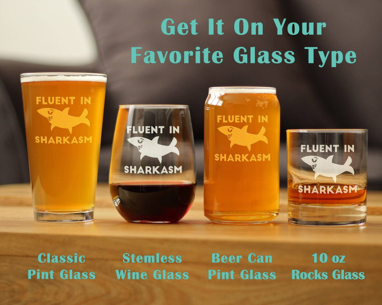 Sharkasm Insulated Wine Tumbler - Funny Shark Gifts