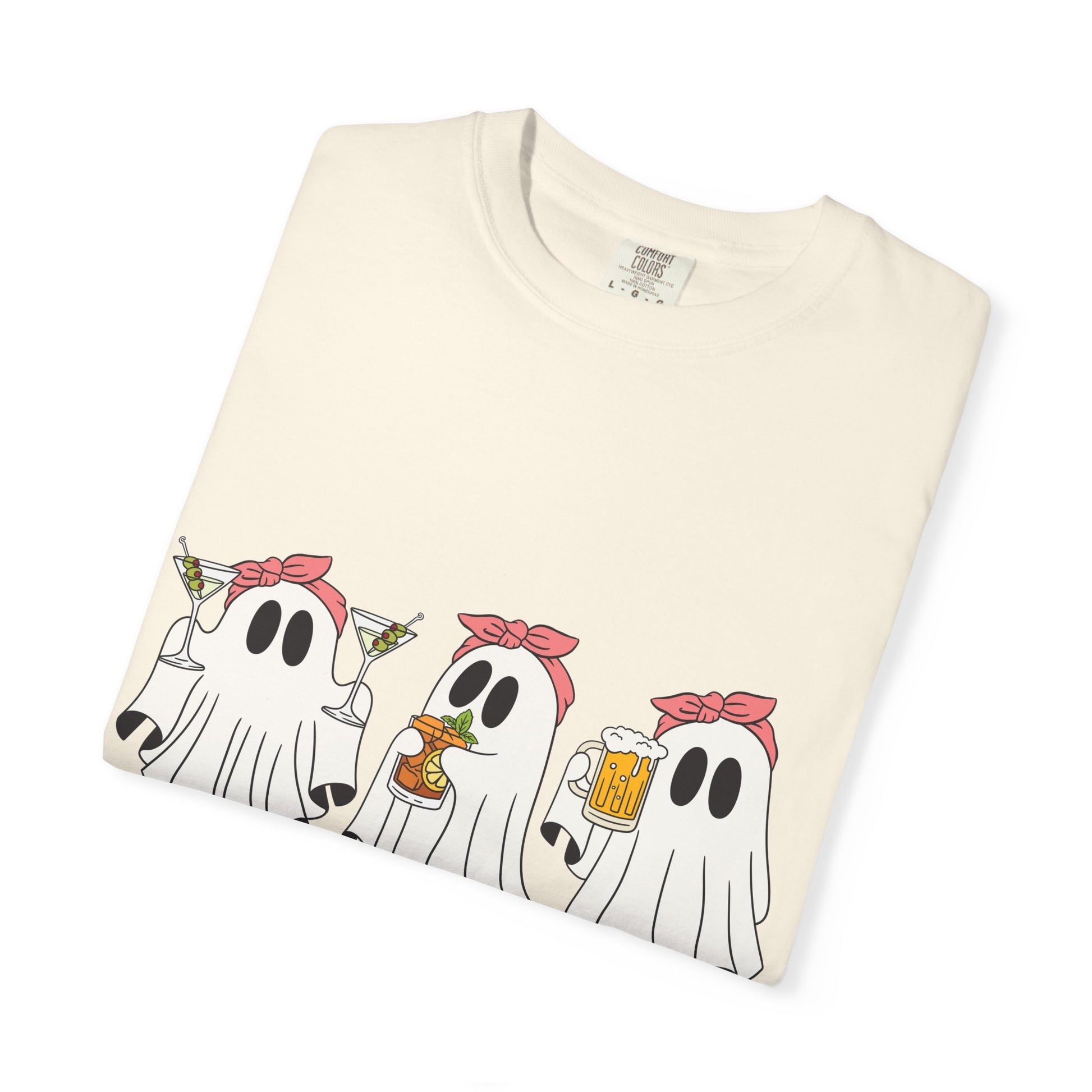 Ghosts Holiday Unisex T-Shirt, Fun Halloween Tee, Cute Ghost Shirt, Seasonal T-Shirt, Halloween Party Outfit - Toddcraft