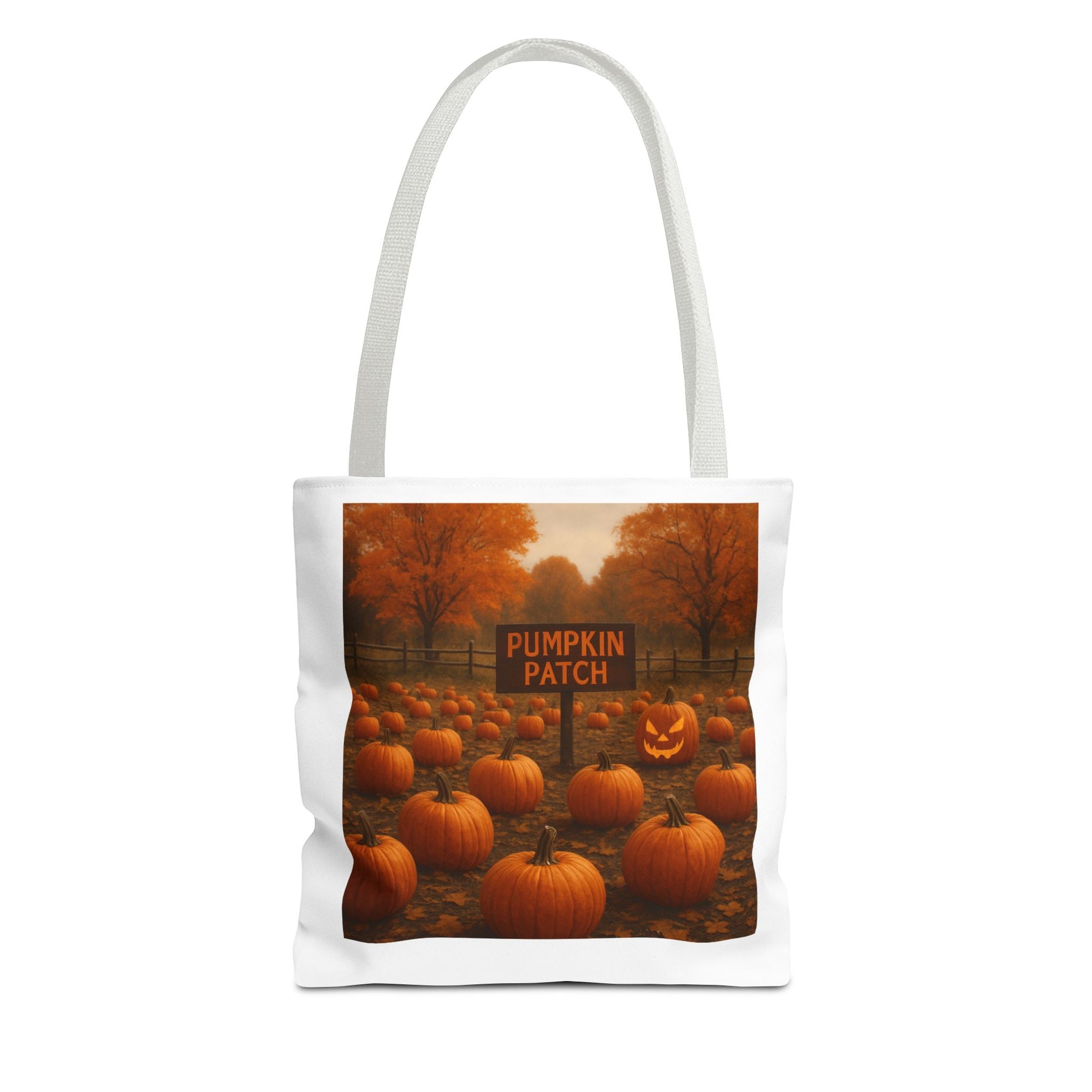 Autumn Pumpkin Patch Tote Bag, Fall Harvest Shopping Bag, Halloween Decor, Seasonal Gift for Pumpkin Lovers, Festival Tote - Toddcraft