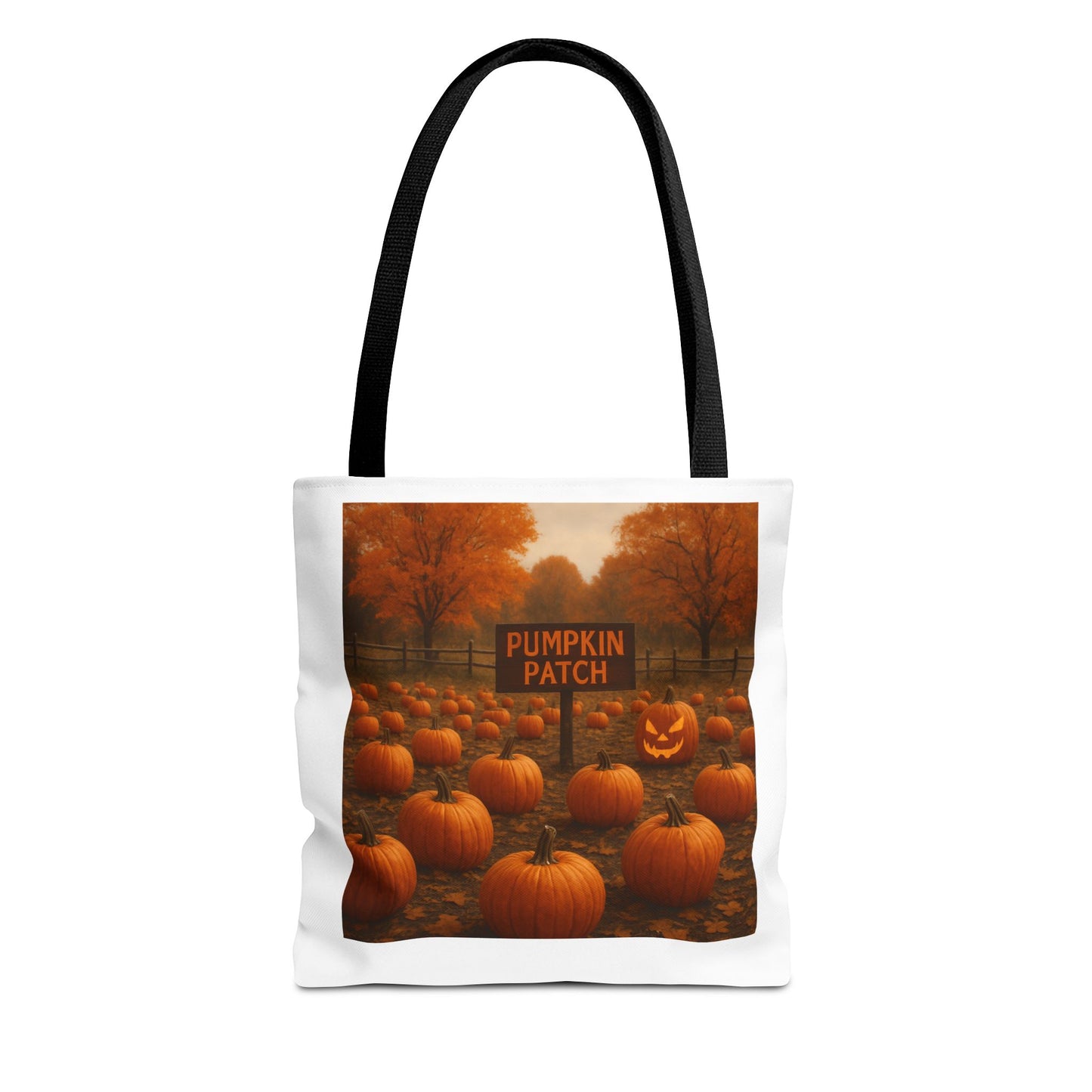Autumn Pumpkin Patch Tote Bag, Fall Harvest Shopping Bag, Halloween Decor, Seasonal Gift for Pumpkin Lovers, Festival Tote - Toddcraft
