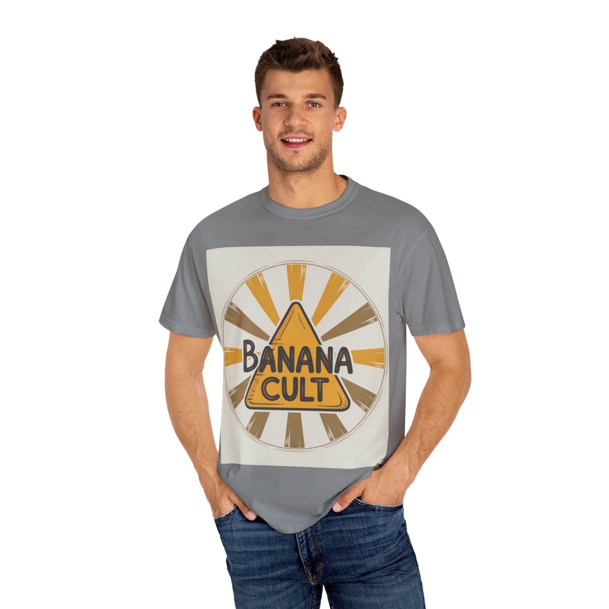 Banana Cult Unisex Garment-Dyed T-Shirt | Trendy Graphic Tee for Banana Lovers, Fun Gift, Casual Wear, Summer Fashion, Unique Style - Toddcraft
