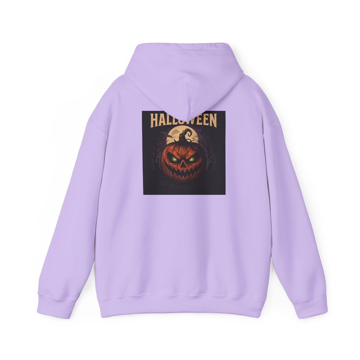 Halloween Jack-O'-Lantern Hoodie — Vintage Scary Pumpkin Pullover