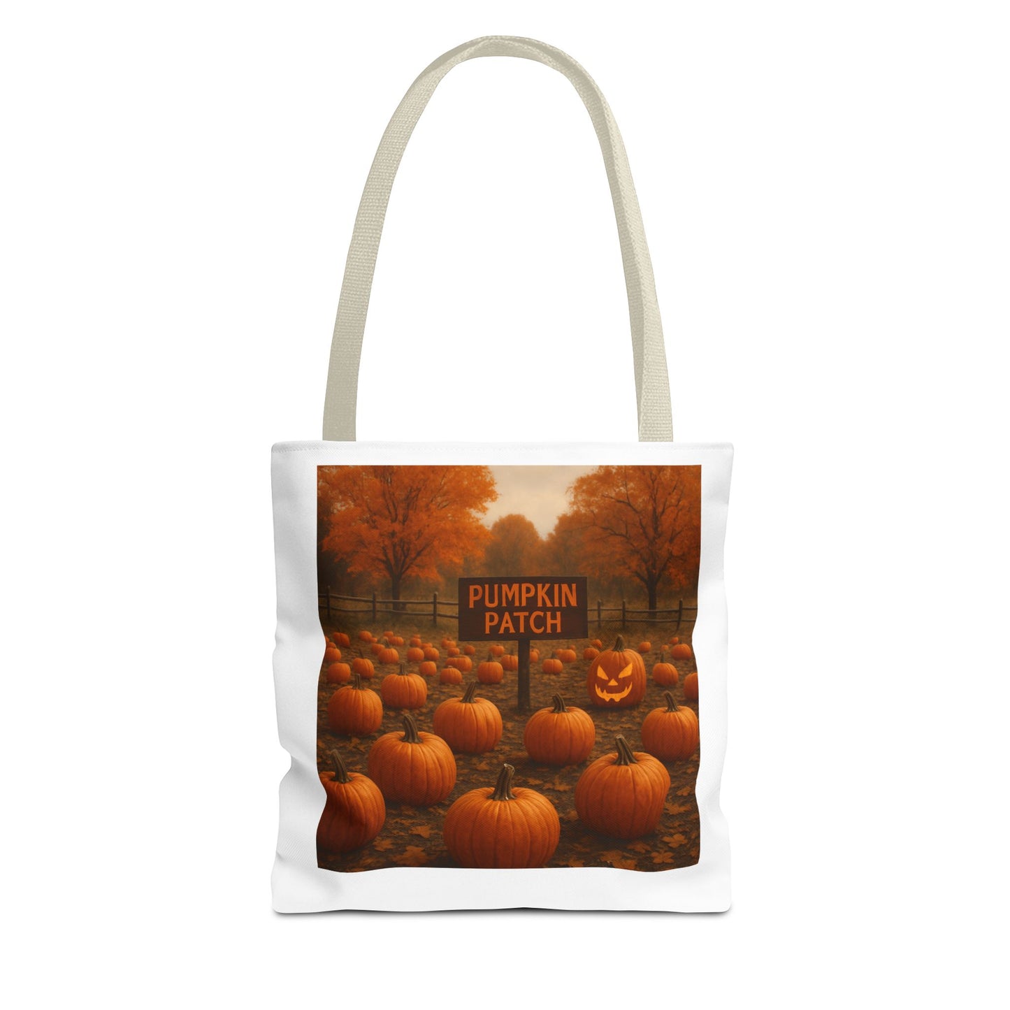 Autumn Pumpkin Patch Tote Bag, Fall Harvest Shopping Bag, Halloween Decor, Seasonal Gift for Pumpkin Lovers, Festival Tote - Toddcraft