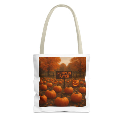 Autumn Pumpkin Patch Tote Bag, Fall Harvest Shopping Bag, Halloween Decor, Seasonal Gift for Pumpkin Lovers, Festival Tote - Toddcraft