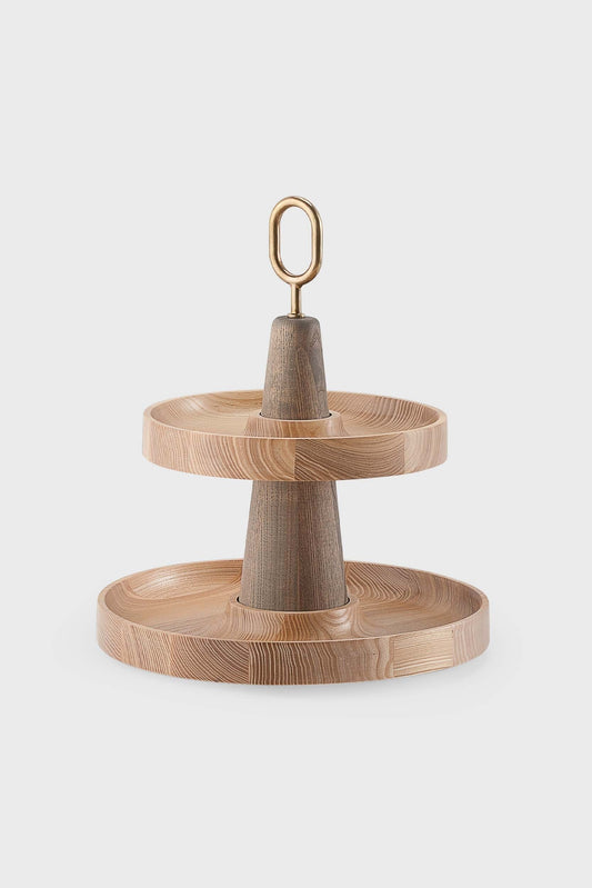 Babel Tiered Serving Stand – Elegant Dessert Tray for Parties, Weddings, Events & Home Decor