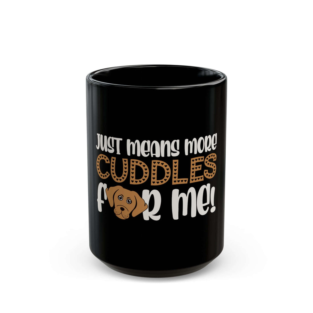 Cuddles For Me Black Mug Toddcraft