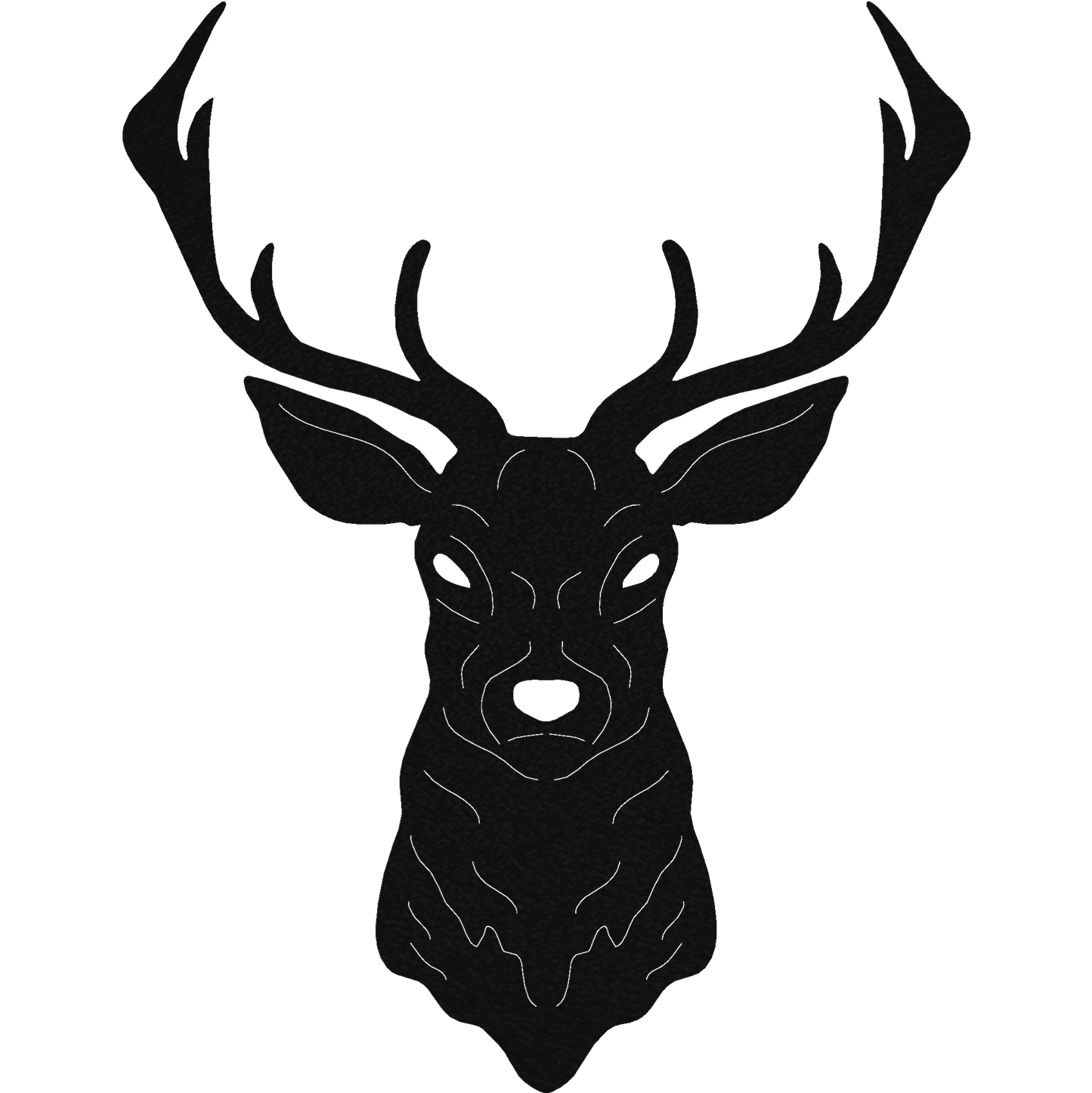 Deer Mount - Metal Wall Art